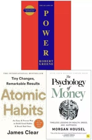 Power + Atomic Habits + The Psychology of Money