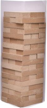 ⁦Toy Toy  High Quality Wooden Crazy Tower For Family & Friends⁩ - الصورة ⁦3⁩