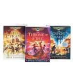 The Kane Chronicles Set : The Red Pyramids , The Throne of Fire , The Serpent's Shadow
