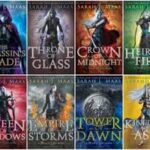 Throne Of Glass Series Collection 8 Books Set By Sarah J. Maas(Crown of Midnight, Heir of Fire, Queen of Shadows, Empire of Storms, Tower of Dawn, Kingdom of Ash & MORE!)