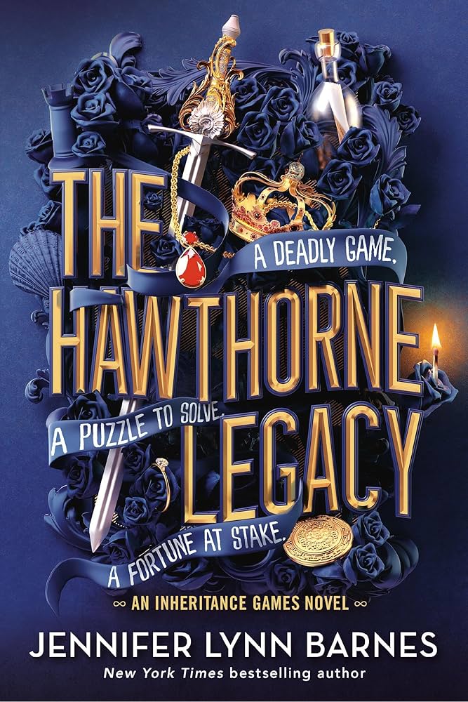 912A-zkwKsL._AC_UF1000,1000_QL80_ The Inheritance Games #2 The Hawthorne Legacy by Jennifer Lynn Barnes - الصورة 1