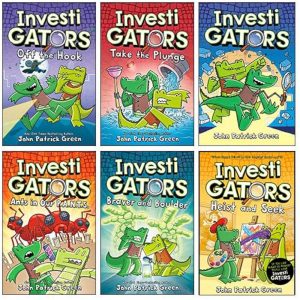 Investi Gators 6 Parts - BY John Patrick Green ( COLOURED VERSION )