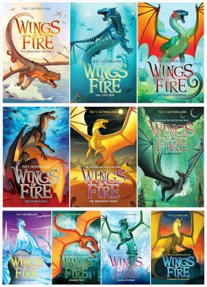 wings of fire 1-10 ( 10 books )