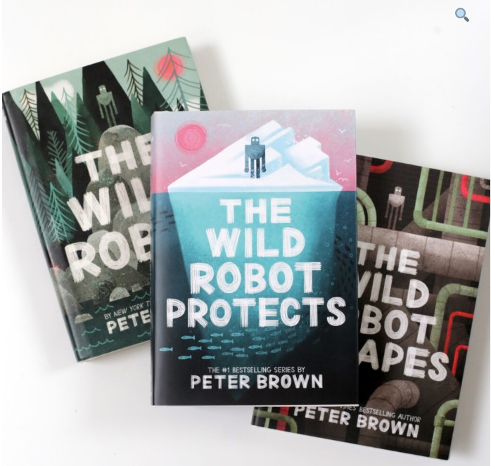 wefwdqs The wild Robot 3 books - الصورة 1
