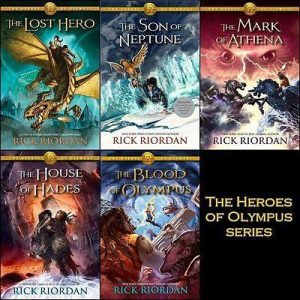 Heroes of olympus Complete Collection 5 Books Set by Rick Riordan