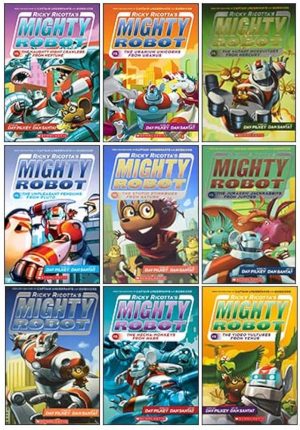 Mighty Robot 9 Coloured books