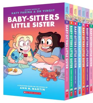 Baby Sitters Little Sister 7 Books COLOURED BOOKS For children